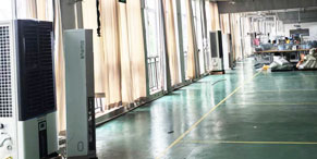 工廠車間用降溫設(shè)備換蒸發(fā)冷省電空調(diào)省電又涼快